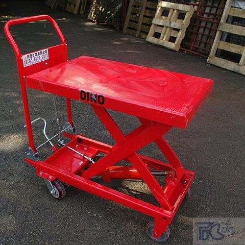 腳踏式油壓昇降台車